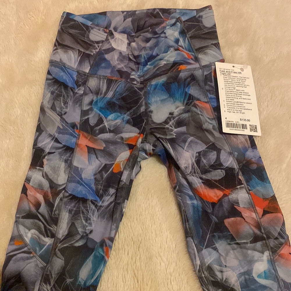Lululemon tights fast & free 25”